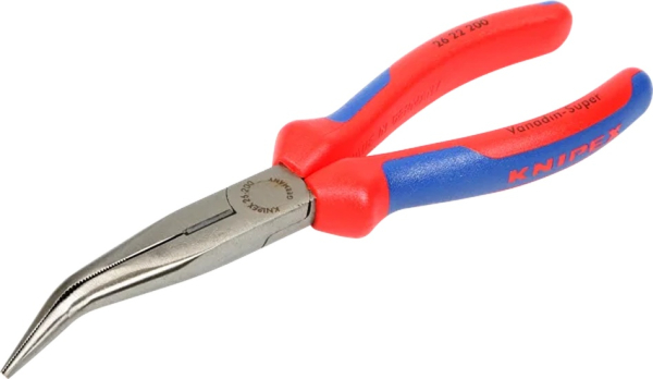 Spitzzange Knipex 200mm - 40° gebogen