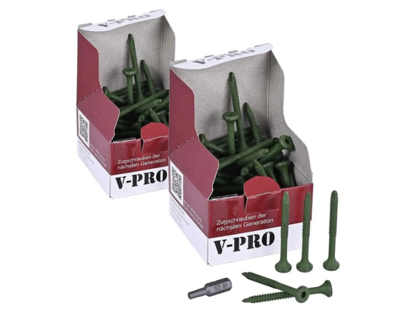 V-PRO Zugschraube 4.2 x 48 mm - 100 Stück