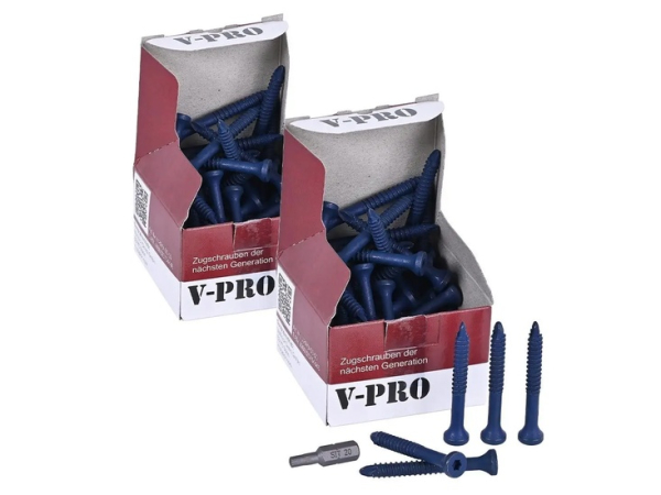 V-PRO Zugschraube 5.5 x 48 mm - 100 Stück