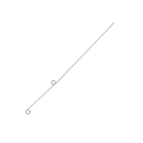 Replacement Latch Wire – straight – Ø 1,5 mm